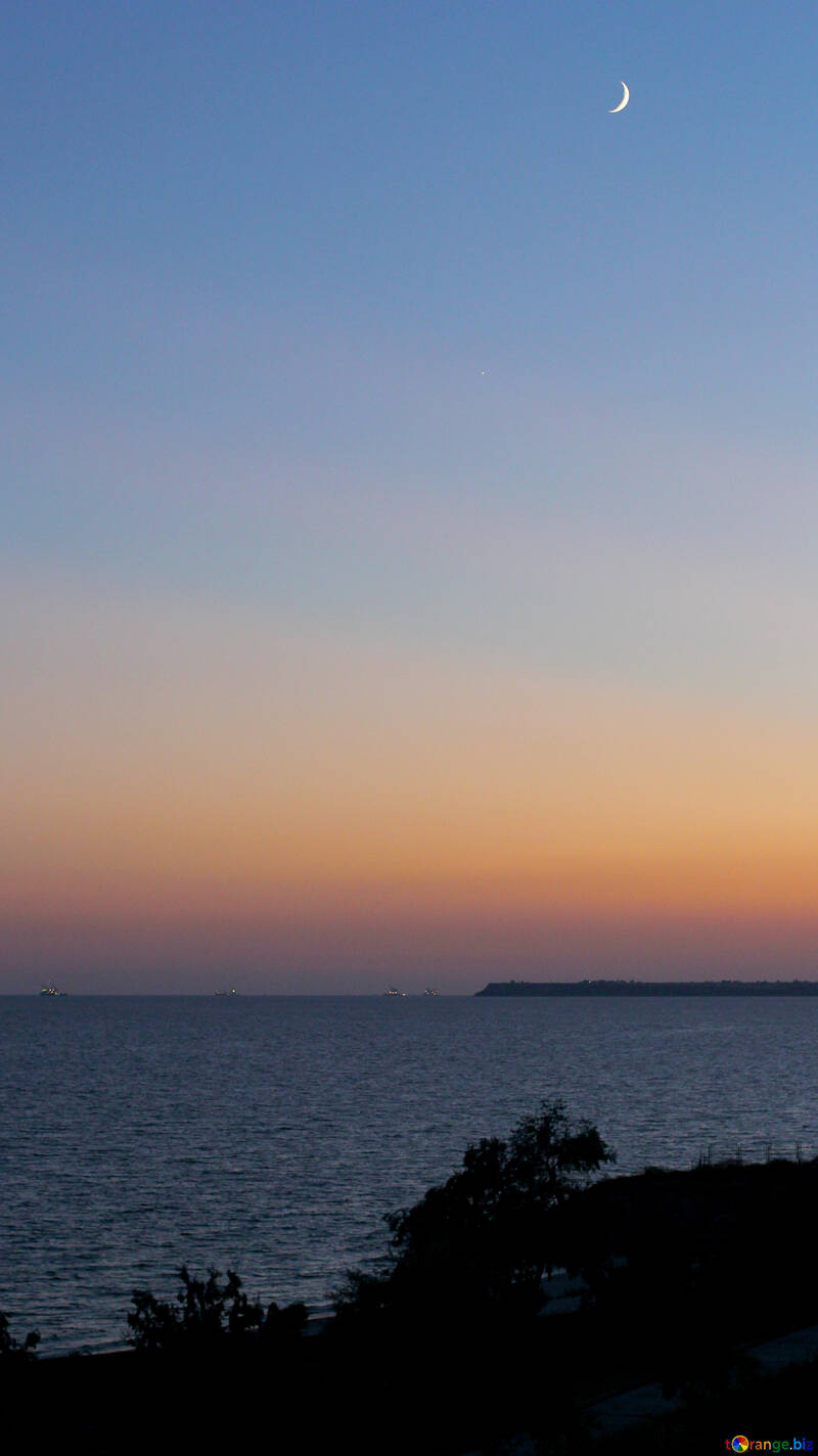 Sonnenuntergang am Meer №55057