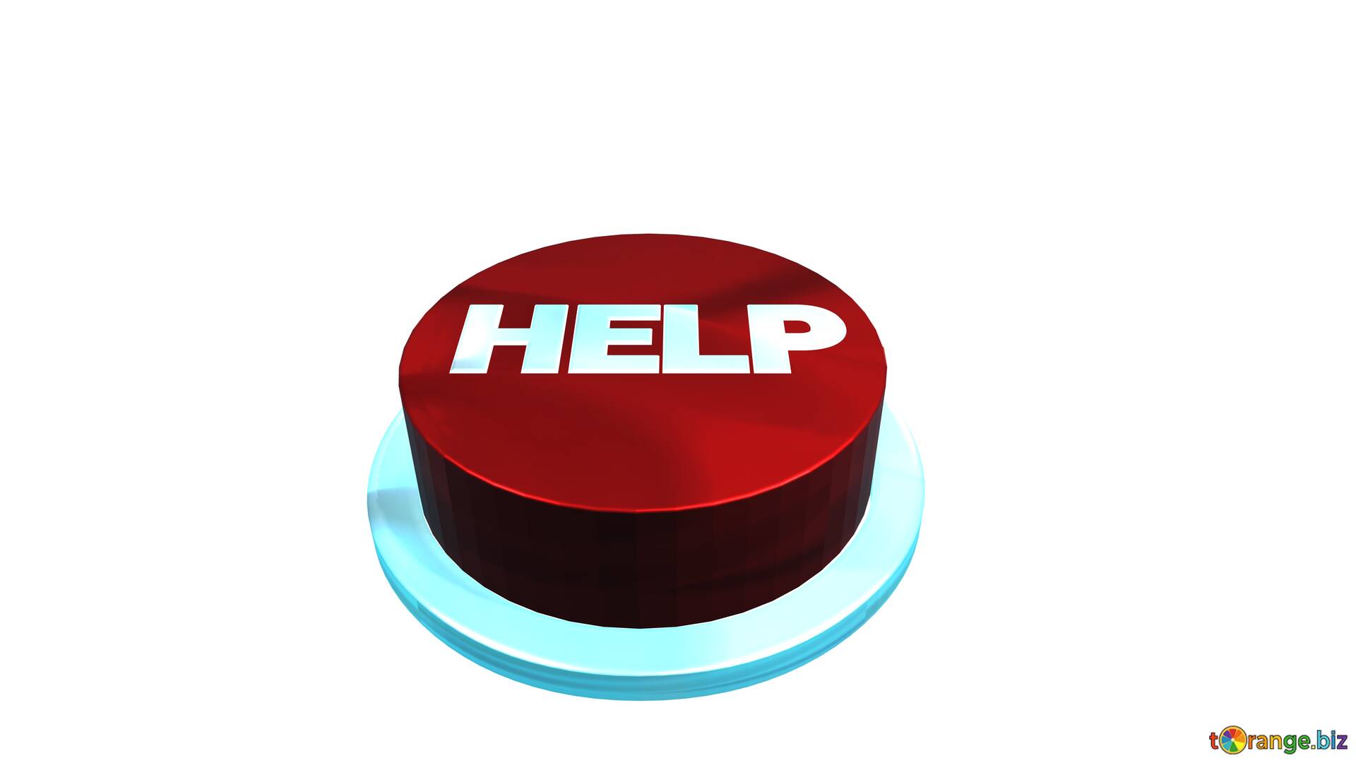 Red Button Clip Art - Red Button Image