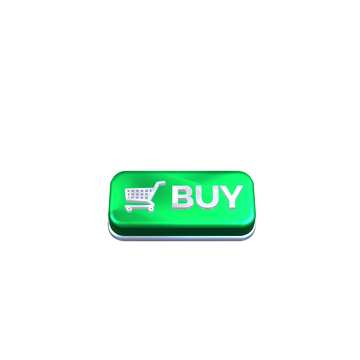 Buy greeen button  transparent png  №56312