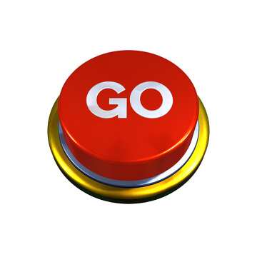 GO Red button  transparent png  №56304