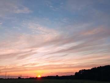 信じられないほどの夕日 №56606