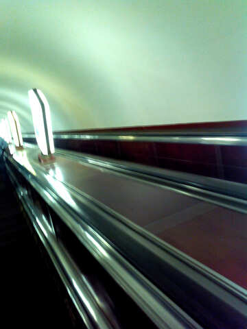 stairs escalator tunnel Lights black №56138