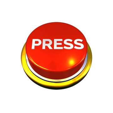 Press Red button  transparent png  №56300