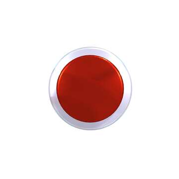 Red button  transparent png  №56299
