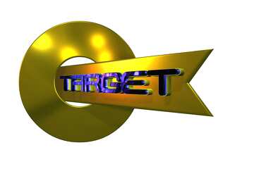 Target transparente 3D Clipart №56388