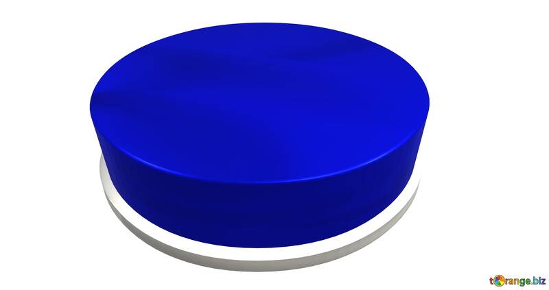 pulsante blu trasparente png №56320