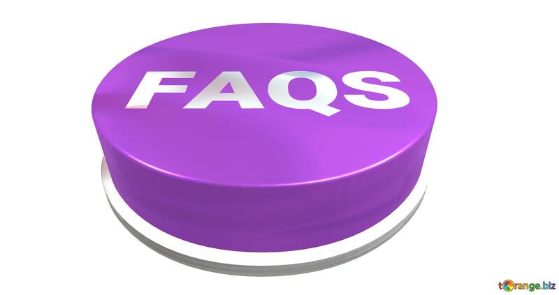 Button FAQS PNG transparente №56348