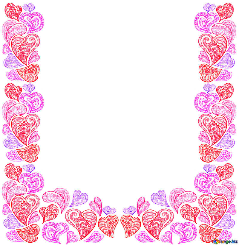 hearts frame №56178