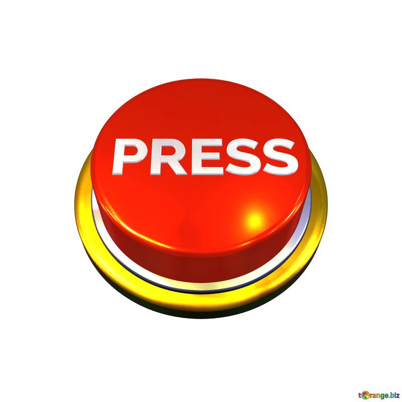 Press Red button  transparent png  №56300