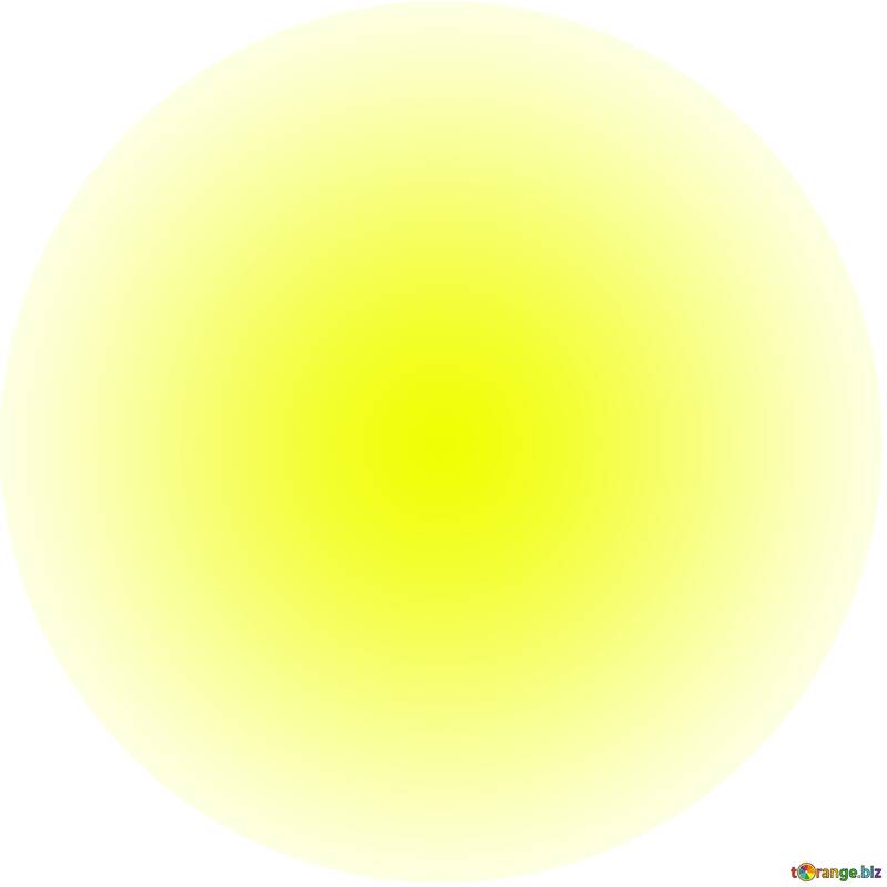 Transparent png Yellow gradient circle №56247