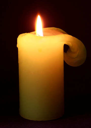 Burning  candle №6175