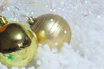 La Navidad árbol globos №6434