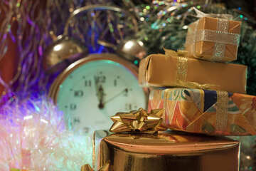 Weihnachten Geschenke . . Stunden. №6547