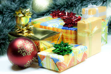 New Year  background   gifts №6719