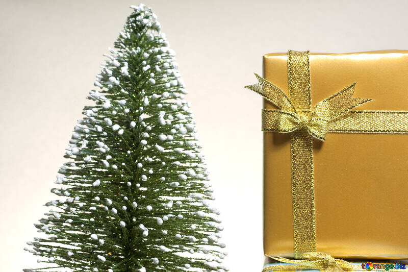 Gift  and  Christmas  Tree №6608
