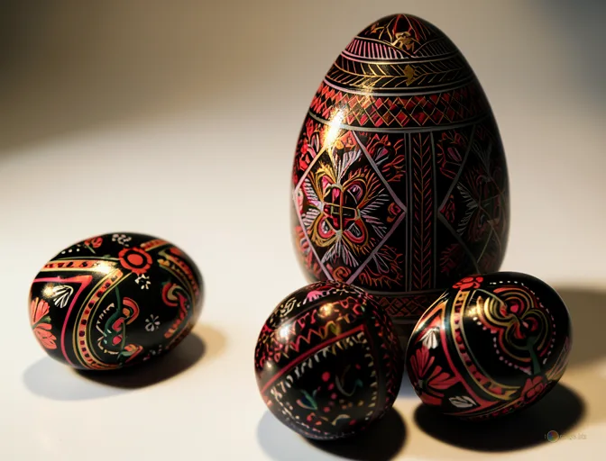 Відреставрована люксова версія Composition de Pâques oeufs Pâques №7370