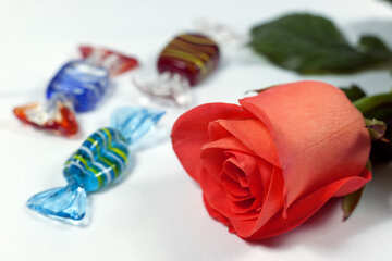 Цветы и конфеты. №7262