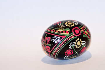 Яйце пасхальне розфарбоване №7408