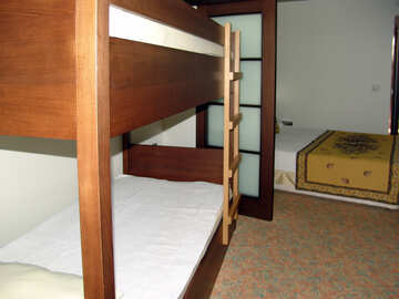 The two-storey  bed №7895