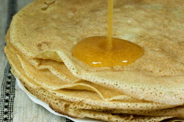 Pancakes   honey №7736