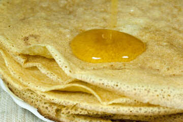 Pancakes   honey №7737