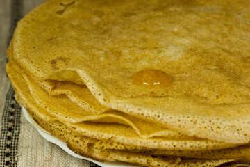 Honey  pancakes №7743