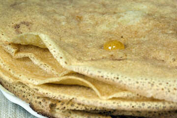 Pancakes   honey №7745