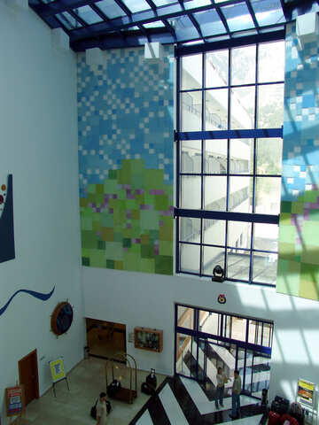 Contemporary  Mosaic  at  walls №7067
