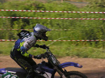 Sportsman  at  motorcycle. №7811