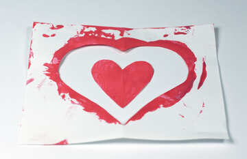 Valentine  of the  paper. №7169