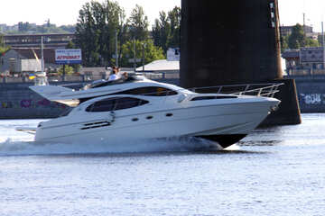 Luxury  yacht. №7658