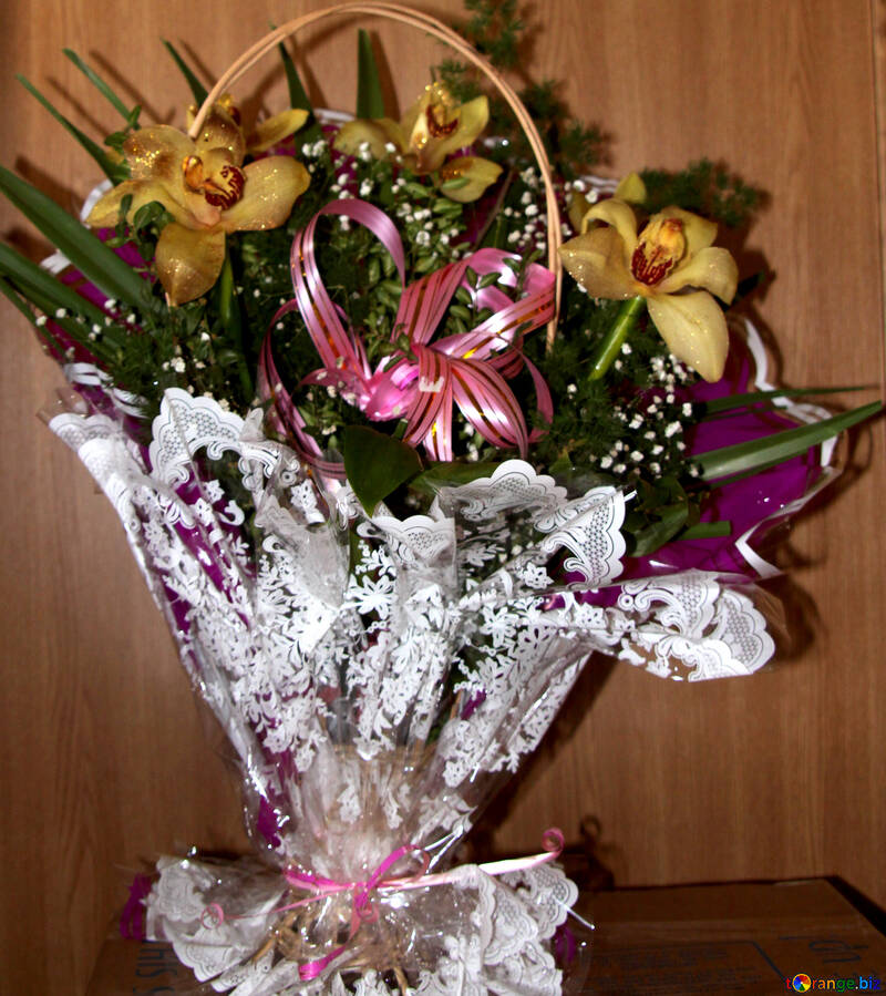 Bouquet Orchids   №7578