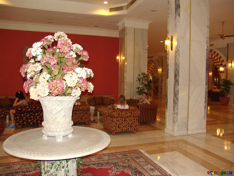 Bouquet Vase à marbre table №7079