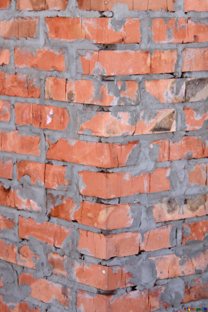 Angle  brick  Wall №7560