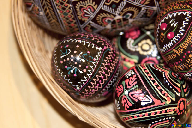 Huevos y Krashenki Pascua. №7416
