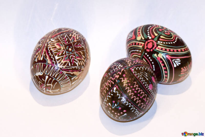 Easter  painted  eggs №7411