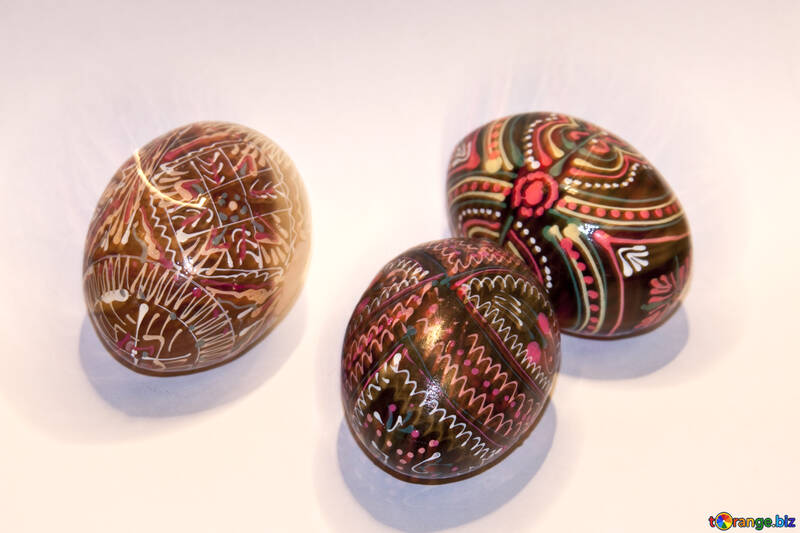 Easter  painted  eggs №7413