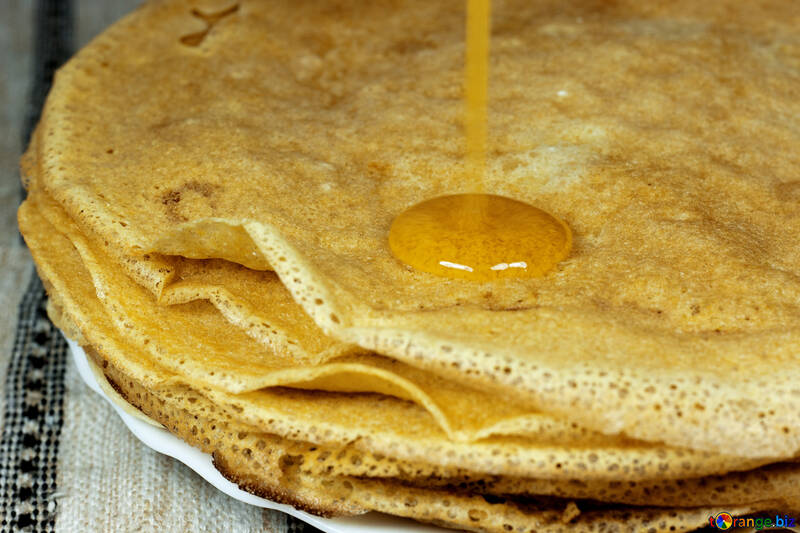 Pancakes   honey №7740