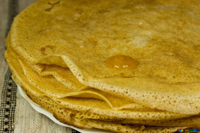 Honey  pancakes №7743