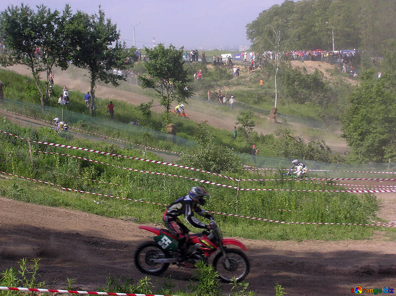 Track  to  motocross. №7812