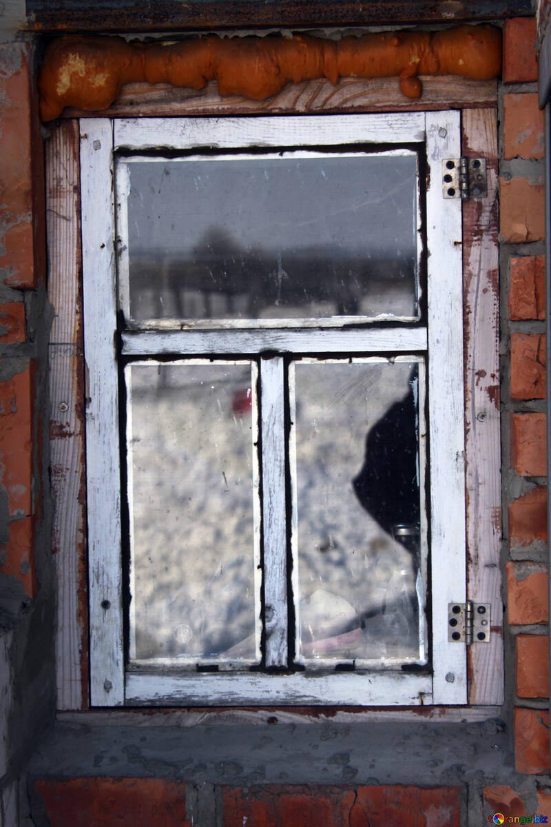 Old  window , texture. №7566