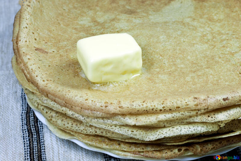 Pancakes   butter. №7789