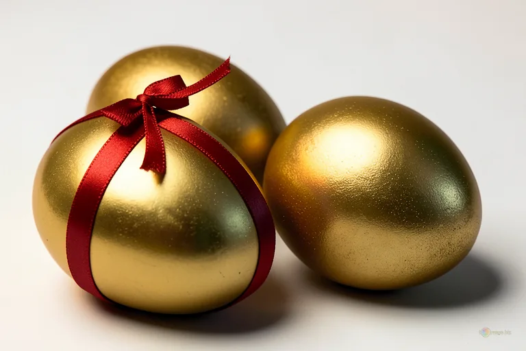 Відреставрована люксова версія Tres oro huevos en Pascua. №8232