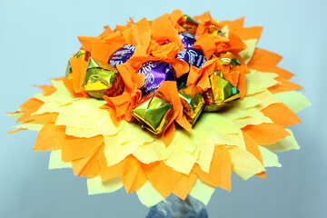 Bouquet  of the  candy №8625
