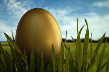 Egg - character  Easter №8119