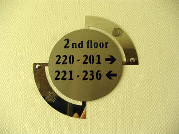 Indicatore  stanze  hotel №8933