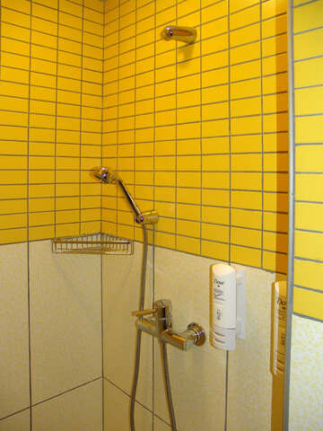 Bright  tile   Bath  room. №8438