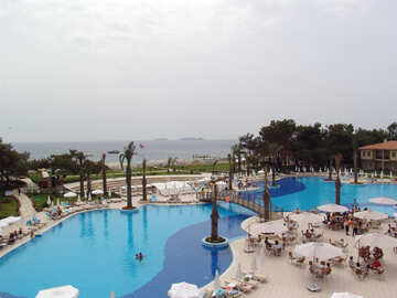 Pool   Turkish  hotel №8337