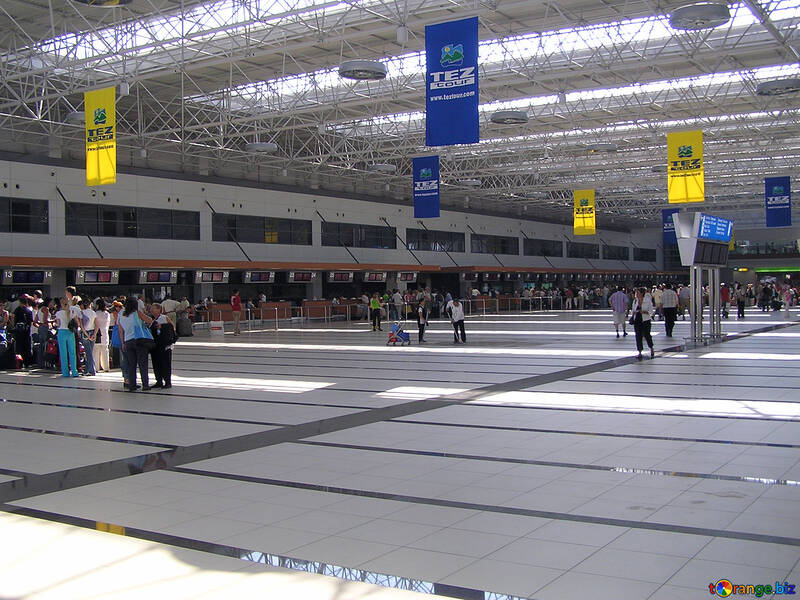 Terminal  airport   . Antalya, Turkey. №8014