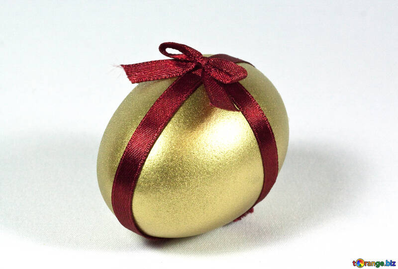 Beautiful  Pure   Gold  Egg   ribbon №8102